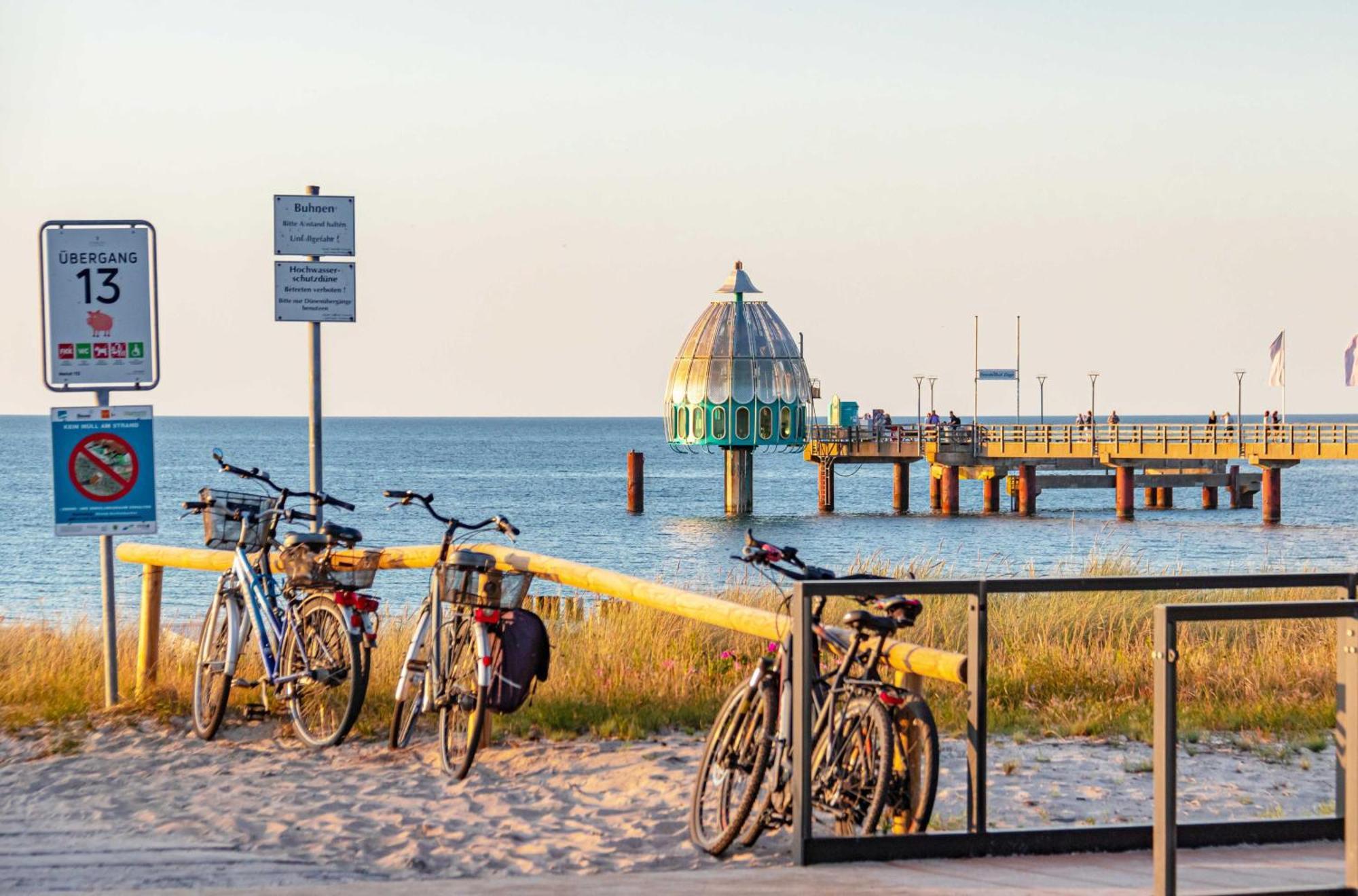 Herzmuschel An Der Seebruecke Zingst Εξωτερικό φωτογραφία